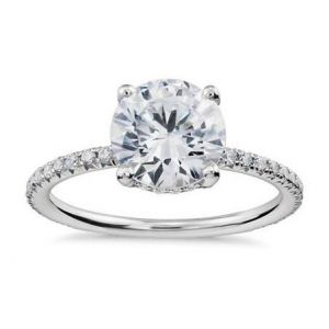 Женское бриллиантовое кольцо 0.45 карат