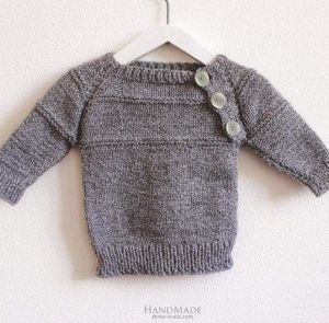 Детский шерстяной свитер