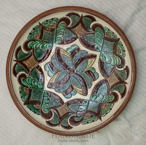 Керамическая декоративная тарелка "Коломыя"