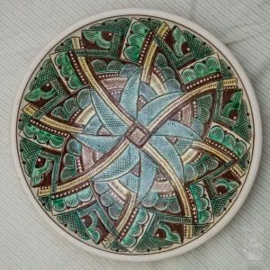 Керамическая декоративная тарелка "Коловрат"