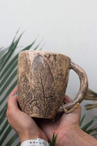 Чашка "Голубые капли"