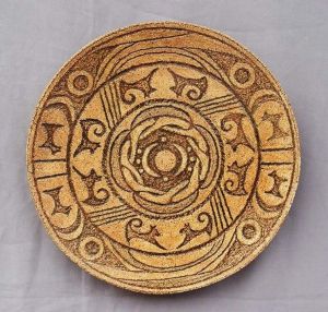 Керамическая тарелка «Трипольский календарь»