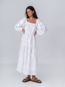 белое платье

