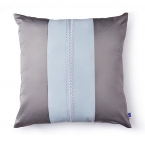 Серо-синяя декоративная подушка "Веспер Мартини"