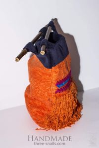 Вельветовая сумка ручной работы "Виолет"