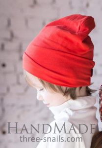 Детская шапка "Красная шапочка"