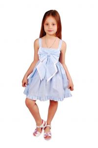Детское платье "Небесная нежность"