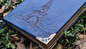 Кожаный ежедневник ручной работы "Парис"