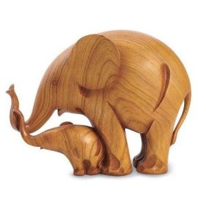 Статуэтка слон со слоненком