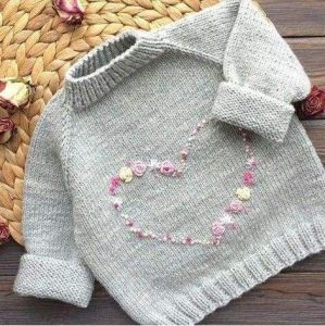 Пуловер для девочек
