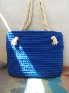 Летние женские сумки "Синяя"