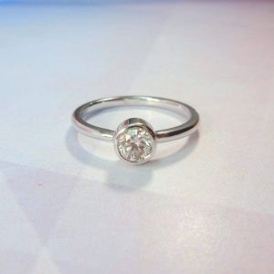 Кольцо с цирконом "Алмазное солнце"