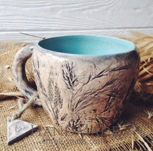 Кофейная кружка "Колоски"