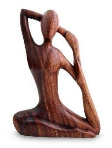 Деревянная фигурка "Йога"
