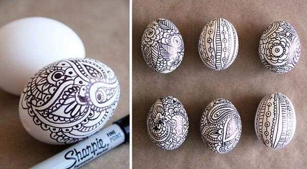 узоры для росписи яиц