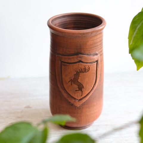 Керамическая чашка с гербом